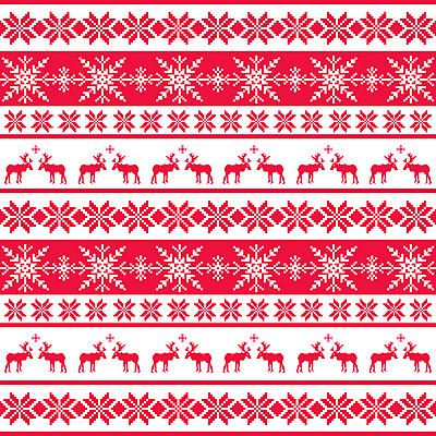 EPS 해외이미지 백그라운드 일러스트 빨간색 흰색 순록 해외일러스트 컬러 파일형식 벡터 이미지허브