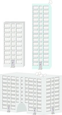 EPS 해외이미지 일러스트 건축양식 주택 건물 고층빌딩 도시 재산 지역 타운 고립 진짜 해외일러스트 건축물 건축 빌딩 금융 파일형식 벡터 이미지허브