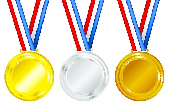 EPS 해외이미지 리본 스포츠 일러스트 성공 매달리기 3 장식 빛 금속 경쟁 줄무늬 게임 우승 황금 은색 대표 상패 트로피 메달 심볼 오브젝트 사인 배지 청동 대회 명예 등급 승자 필승 해외일러스트 컬러 컨셉 무늬 모션 재질 놀이 최고 상_우승 상_상패 파일형식 벡터 이미지허브