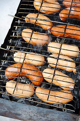 포토 JPG 해외이미지 사람없음 소시지 구이 바베큐그릴 해외포토 음식 가공식품 그릴 바비큐 파일형식 이미지허브