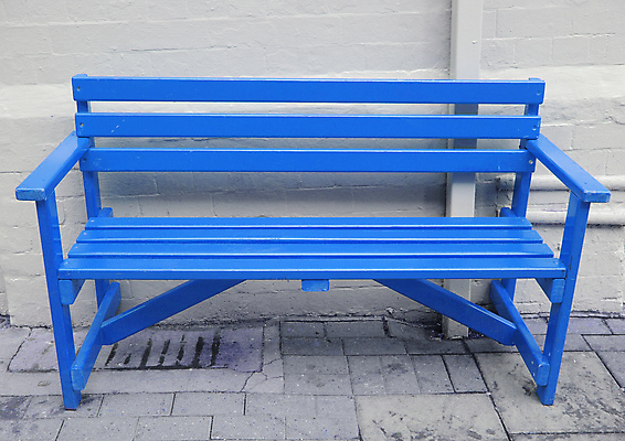 포토 JPG 해외이미지 벽 분홍색 벤치 의자 벽돌 사람없음 흰색 해외포토 컬러 가구 파일형식 이미지허브