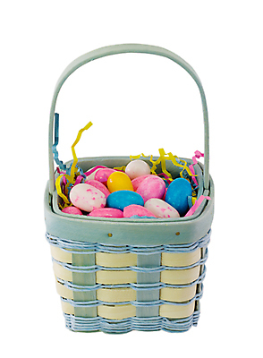 포토 JPG 해외이미지 계절 분홍색 휴가 부활절 기념 사탕 사람없음 장식 초록색 파란색 컬러풀 바구니 축제 흰색 오브젝트 고립 파스텔톤 해외포토 기념일 컬러 디저트 파일형식 이미지허브