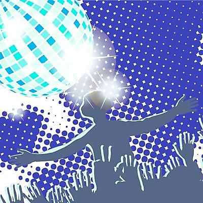 EPS 해외이미지 별 이어폰 백그라운드 일러스트 공 불꽃 조명 사람 파란색 빛 반사 파티 음악가 거울 장비 야간 DJ 클럽 디스코 광 여의주 유흥 해외일러스트 자연요소 직업 음악 컬러 음향기기 불 이벤트 춤 파일형식 벡터 이미지허브