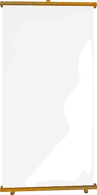 EPS 해외이미지 배너 포스터 일러스트 서기 목재 세로 공백 방 흰색 발표 전시회 상업 롤 보여주기 해외일러스트 나무 컬러 재료 모션 전시 파일형식 벡터 이미지허브