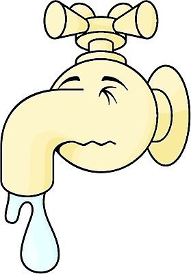 EPS 해외이미지 클립아트 일러스트 물 흐름 떨어짐 만화 수도꼭지 코 알레르기 해외일러스트 자연요소 컨셉 신체부위 질병 파일형식 벡터 이미지허브