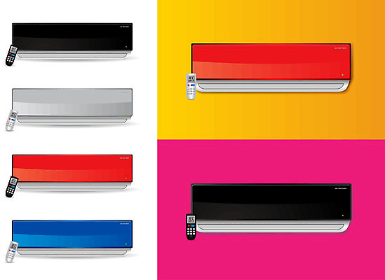 EPS 해외이미지 벽 일러스트 산 빨간색 여름 파란색 검은색 힘 기계 장비 부채 은색 시원함 광택 온도 멀리 다리찢기 해외일러스트 계절 컬러 모션 파일형식 벡터 이미지허브