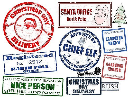 EPS 해외이미지 영어 크리스마스 일러스트 사람없음 세트 도장 컬러풀 라벨 해외일러스트 문자 기념일 컬러 프레임 파일형식 벡터 이미지허브