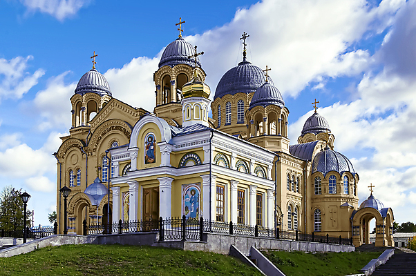 포토 JPG 해외이미지 나무 전통 외관 기독교 종교 여행 십자가 잎 건축양식 하늘 미술 사람없음 야외 건물 파란색 성당 교회 회색 종 흰색 사찰 영혼 역사 황금 러시아 신성 타운 수도원 종탑 러시아인 옛날 아연 해외포토 서양인 식물 건축물 건축 유럽 컬러 종교건축 문화예술 탑 도시 영양소 파일형식 이미지허브