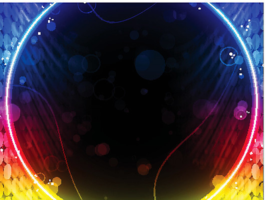 EPS 해외이미지 백그라운드 일러스트 프레임 사람없음 컬러풀 원형 무지개색 해외일러스트 도형 컬러 파일형식 벡터 이미지허브