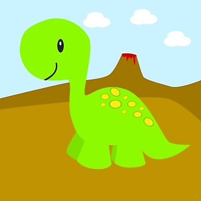 EPS 해외이미지 클립아트 동물 캐릭터 어린이 일러스트 자연 미술 미소 초록색 역사 큼 만화 공룡 화산 코믹 화석 용암 설정 내추럴 쥬라기 해외일러스트 일러캐릭터 컬러 파충류 문화예술 산 표정 사람 크기 생태계 파일형식 벡터 이미지허브