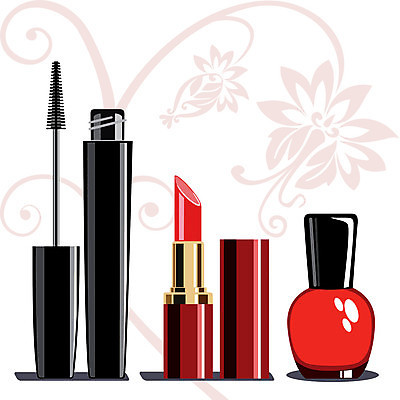 EPS 해외이미지 라이프스타일 여자 얼굴 꽃무늬 일러스트 장신구 빨간색 세트 유행 화장품 립스틱 못 화려 우아함 손톱관리 심볼 피부 마스카라 그림 돌봄 해외일러스트 꽃 컬러 컨셉 무늬 모션 사람 생활 신체부위 뷰티 공구 네일아트 파일형식 벡터 이미지허브