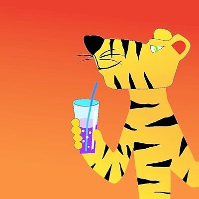 EPS 해외이미지 동물 캐릭터 계절 포즈 일러스트 표현 호랑이 만화 코믹 고립 해외일러스트 일러캐릭터 포유류 파일형식 벡터 이미지허브