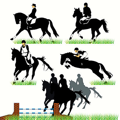 EPS 해외이미지 동물 스포츠 신체 일러스트 포유류 모션 이야기 달리기 머리 점프 검은색 경쟁 레이싱 승마 승차 쇼 갈기 안장 고립 굴레 단아함 서쪽 해외일러스트 컬러 컨셉 시합 신체부위 방향 파일형식 벡터 이미지허브