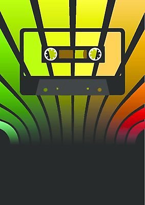 EPS 해외이미지 디자인 포스터 음악 일러스트 그래픽 노란색 파티 소리 회색 수확 카세트테이프 복고 디스코 오디오 테이프 80대 해외일러스트 노년 컬러 농업 문화예술 문구용품 이벤트 전자제품 춤 파일형식 벡터 산업 성인 오브젝트 사람 이미지허브
