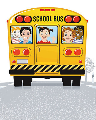 EPS 해외이미지 학생 여학생 교육 행복 어린이 일러스트 학교 교통시설 자동차 버스 유치원 승차 그림 보안 해외일러스트 여자 감정 육상교통 교통 모션 대중교통 안전 사람 시설 파일형식 벡터 이미지허브