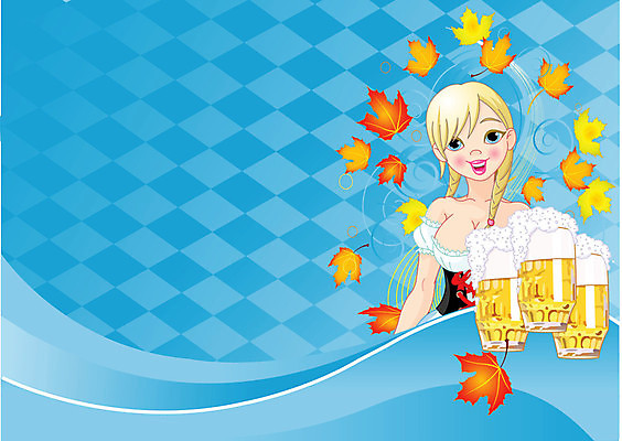 EPS 해외이미지 여자 행복 전통문화 음료 일러스트 유리 맥주 독일 미소 금발 파티 거품 머그컵 축하 깃발 신선 잡기 웨이트리스 10월 던들 옥토버페스트 바이에른 해외일러스트 전통 헤어스타일 감정 유럽 문화 컨셉 모션 재질 주류 표정 사람 이벤트 컵 날짜 종업원 파일형식 벡터 이미지허브