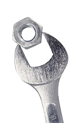 포토 JPG 해외이미지 클리핑패스 사람없음 견과류 도구 공구 스패너 오브젝트 볼트 고립 해외포토 파일형식 이미지허브