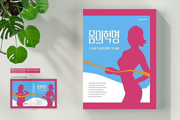 템플릿 표지디자인 여자 표지 실루엣 분홍색 하늘색 다이어트 북커버 건강 사람없음 책 뷰티 비만 날씬함 바코드 책등 표지샘플 이미지템플릿 AI파일 컬러 촬영기법 사람 파란색 몸매 파일형식 벡터