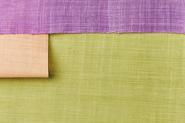 포토 JPG 스튜디오촬영 한국전통 백그라운드 실내 사람없음 연두색 하이앵글 보라색 직물 천 배열 모시 질감 겹침 원단샘플 국내포토 전통 뷰포인트 컬러 한국 내부 초록색 파일형식