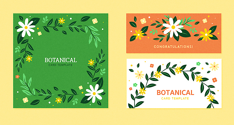 디자인 열매 꽃 백그라운드 잎 꽃백그라운드 일러스트 프레임 사람없음 초록색 주황색 흰색 축하 모던 감사 프레임일러스트 보테니컬아트 국내일러스트 AI파일 카드프레임 식물 감정 컬러 컨셉 파일형식 벡터