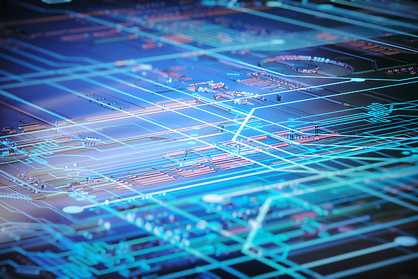 PSD 편집 편집이미지 백그라운드 미래 사람없음 파란색 빛 3D 회로판 사이버 디지털합성 전자회로 편집소스 편집3D 컬러 컨셉 파일형식