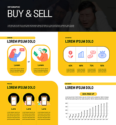 여자 남자 돈 일러스트 돋보기 그래프 들기 상반신 성인 세명 30대 스마트폰 노란색 동전 인포그래픽 터치 한국인 돈자루 좌절 구매 주식 매도 주식거래 주식시장 성인만 국내일러스트 AI파일 감정 컬러 컨셉 모션 사람 동양인 장년 금융 핸드폰 스마트기기 쇼핑 거래 재산 파일형식 벡터