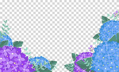 편집 편집이미지 잎 누끼 사람없음 수국 PNG 편집소스 식물 꽃 파일형식