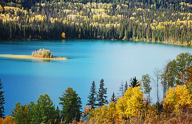 포토 JPG 해외이미지 나무 계절 공원 호수 잎 자연 풍경 사람없음 야외 물 파란색 가을 숲 해외포토 자연요소 식물 공공시설 컬러 생태계 파일형식 이미지허브