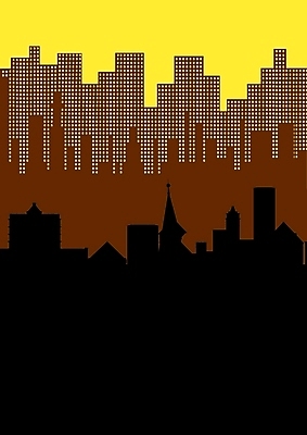 포토 JPG 해외이미지 실루엣 백그라운드 일러스트 건축양식 사람없음 건물 그래픽 노란색 도시 재산 스카이라인 막 해외일러스트 건축물 건축 컬러 촬영기법 금융 파일형식 이미지허브