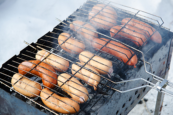 포토 JPG 해외이미지 사람없음 소시지 구이 바베큐그릴 해외포토 음식 가공식품 그릴 바비큐 파일형식 이미지허브