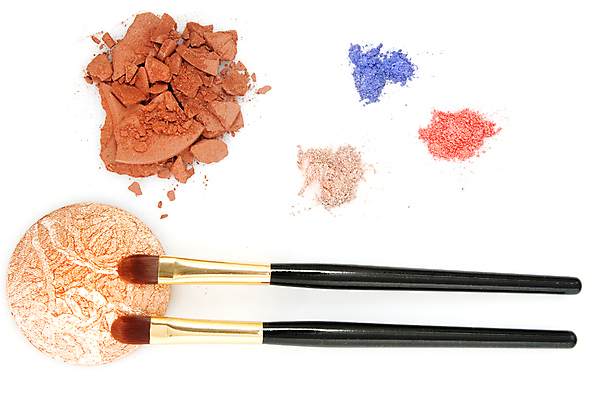 포토 JPG 해외이미지 실내 사람없음 화장품 흰배경 메이크업브러쉬 해외포토 백그라운드 내부 뷰티 흰색 붓 파일형식 이미지허브