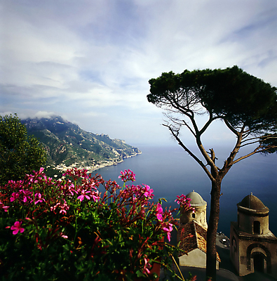 포토 JPG 해외이미지 식물 꽃 유럽 바다 자연 사람없음 마을 이탈리아 언덕 해외포토 나라 생태계 파일형식 이미지허브