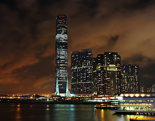 포토 JPG 해외이미지 야경 사람없음 야외 빛 도시풍경 고층빌딩 도시 홍콩 해외포토 풍경 빌딩 중국 야간 파일형식 풍경_경치 이미지허브