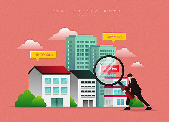 전신 구름 남자 말풍선 일러스트 돋보기 부동산 주택 한명 들기 성인 건물 비즈니스맨 뉴스 사회이슈 부동산매매 부동산가격 가치상승 부동산대란 부동산시장 집값하락 성인남자한명만 코랄 국내일러스트 AI파일 자연요소 1 건축물 컬러 컨셉 비즈니스 모션 사람 직장인 시장 재산 하락 상승 남자한명만 성인남자만 파일형식 벡터