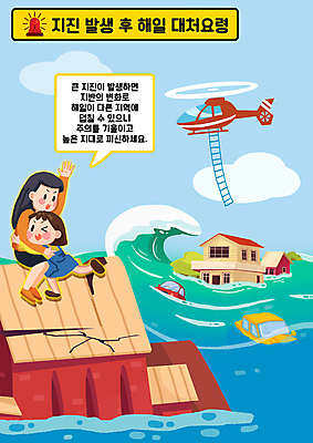 전신 PSD 구름 여자 딸 어린이 말풍선 일러스트 자동차 모녀 엄마 앉기 소녀 성인 두명 파란색 손들기 기다림 자연재해 구조대 구조헬기 사이렌 피신 해일 여자만 행동요령 국내일러스트 자연요소 육상교통 컬러 가족 모션 안전 사람 구출 헬리콥터 탈출 재해 파일형식