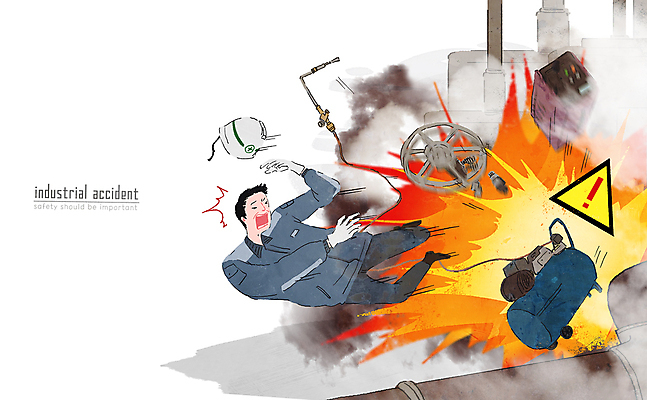 전신 PSD 남자 일러스트 불 노동자 한명 성인 건설현장 느낌표 안전모 위험 폭발 화재 산업재해 폭발사고 성인남자한명만 국내일러스트 자연요소 직업 1 기호 산업 컨셉 건설업 사람 헬멧 안전장비 사건 재해 남자한명만 성인남자만 파일형식