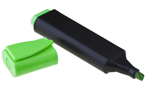 포토 JPG 해외이미지 비즈니스 문구용품 사람없음 초록색 사무실 펜 기록 흔적 사인 형광펜 강조 해외포토 컬러 필기구 오브젝트 파일형식 이미지허브