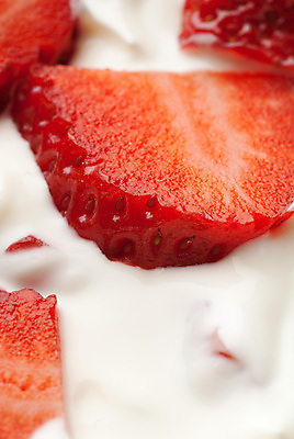 포토 JPG 해외이미지 딸기 근접촬영 사람없음 달콤 크림 토핑 해외포토 뷰포인트 과일 맛 파일형식 이미지허브