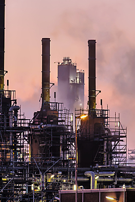 포토 JPG 해외이미지 산업 분홍색 사람없음 보라색 오염 수리 야간 유지 보일러 해외포토 자연요소 컬러 파일형식 이미지허브