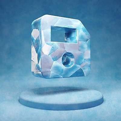 포토 JPG 해외이미지 사람없음 파란색 3D 얼음 입체 오브젝트 저장 해외포토 자연요소 컬러 디지털합성 파일형식 이미지허브