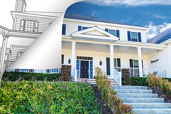 포토 JPG 해외이미지 외관 건축 종이 건축양식 하늘 주택 아이디어 사람없음 야외 계획 스케치 청사진 해외포토 컨셉 미술 건물 파일형식 이미지허브