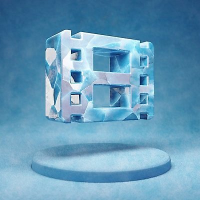 포토 JPG 해외이미지 사람없음 파란색 3D 얼음 필름 입체 오브젝트 해외포토 자연요소 컬러 디지털합성 파일형식 이미지허브