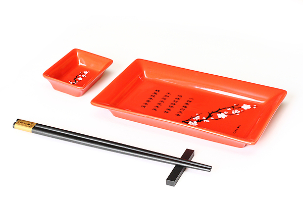 포토 JPG 해외이미지 접시 젓가락 사람없음 목재 빨간색 주방 검은색 중국 초밥 흰색 고립 해외포토 나무 식기 아시아 컬러 재료 수저 일본음식 파일형식 이미지허브