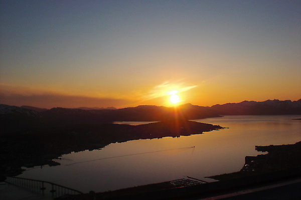 포토 JPG 해외이미지 노르웨이 사람없음 태양 봄 야간 스칸디나비아 피오르 해외포토 자연요소 계절 유럽 지형 파일형식 이미지허브