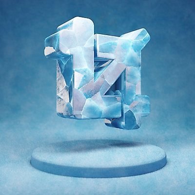 포토 JPG 해외이미지 기호 사람없음 파란색 3D 얼음 자르기 입체 오브젝트 해외포토 자연요소 문자 컬러 모션 디지털합성 파일형식 이미지허브