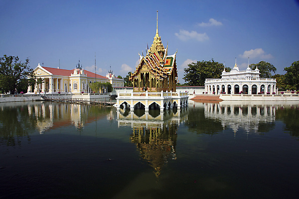 포토 JPG 해외이미지 아시아 호수 여행 건축양식 태국 사람없음 반사 궁전 연못 해외포토 건축 나라 고건축 파일형식 이미지허브