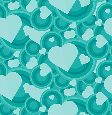 JPG 해외이미지 모양 패턴 일러스트 추상 사랑 사람없음 하트 원형 하트백그라운드 민트색 해외일러스트 도형 감정 컬러 백그라운드 무늬 파일형식 이미지허브
