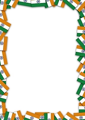 포토 JPG 해외이미지 배너 백그라운드 일러스트 프레임 액자틀 사람없음 그래픽 깃발 인도인 심볼 사인 뼈대 애국심 국경 해외일러스트 외국인 액자 틀 동양인 파일형식 이미지허브