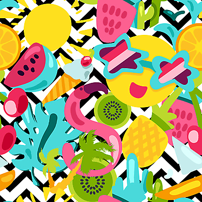 JPG 해외이미지 백그라운드 요트 일러스트 갈매기 딸기 휴가 아이스크림 수박 선인장 사람없음 선글라스 태양 체리 플라밍고 파인애플 스타일 키치 해외일러스트 자연요소 식물 안경 컨셉 배_교통 과일 조류 디저트 열대과일 파일형식 이미지허브