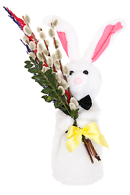 포토 JPG 해외이미지 리본 나비넥타이 휴가 부활절 사람없음 장식 장난감 노란색 흰색 토끼 활 흰배경 해외포토 기념일 컬러 백그라운드 포유류 넥타이 반려동물 파일형식 이미지허브